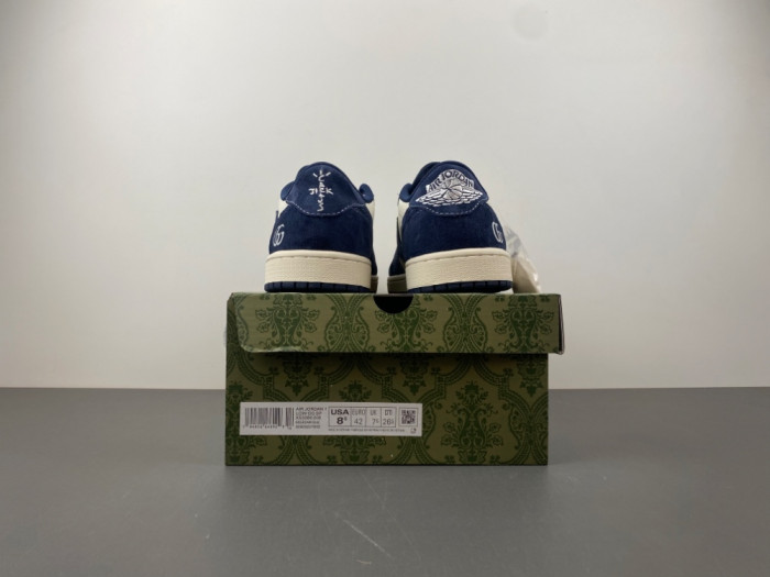 travis scott x jordan aj1 low x G*u*i xs3086-006