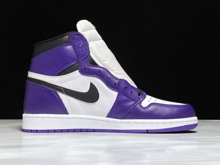 Jordan 1 Retro High Court Purple White 555088-500
