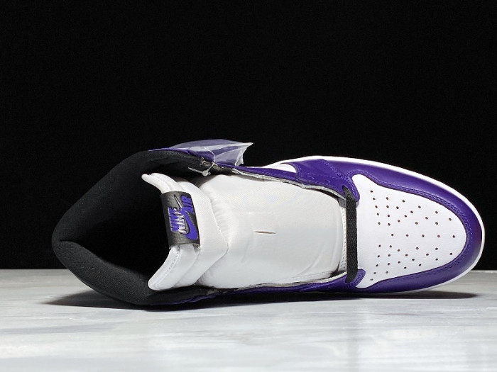 Jordan 1 Retro High Court Purple White 555088-500