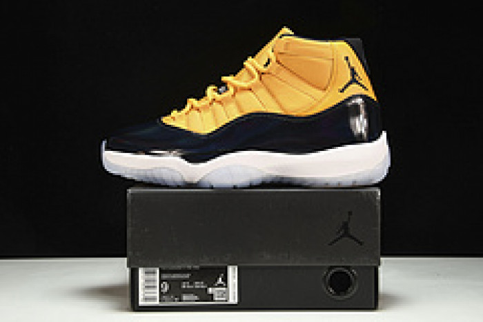 Air Jordan 11 Retro Black Yellow CT8012-118