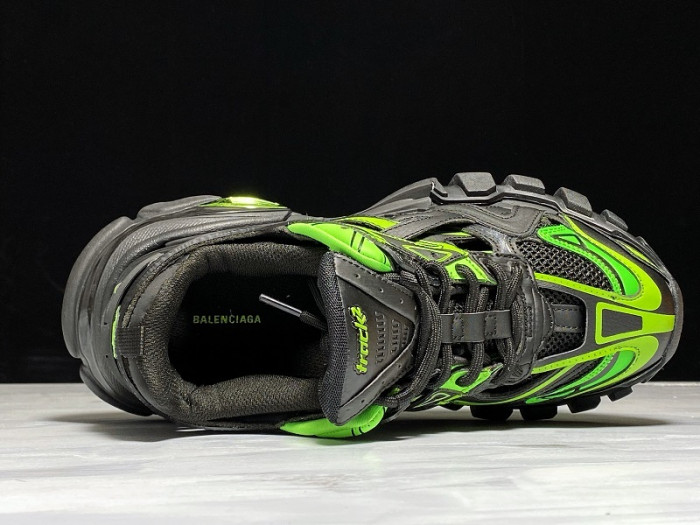 BLEN SNEAKER TESS.S.GOMMA 4.0 BLACK GREEN 568614 W2GN2 85701