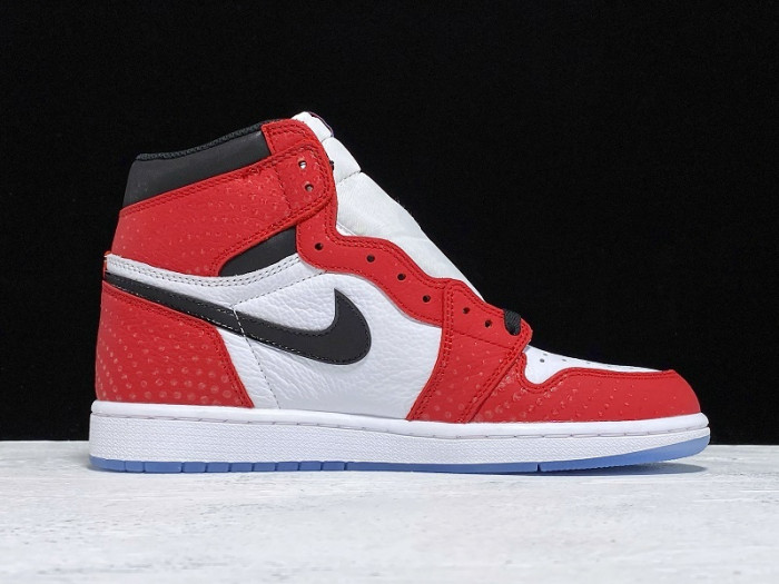 JORDAN 1 RETRO HIGH SPIDER-MAN ORIGIN STORY - 555088-602