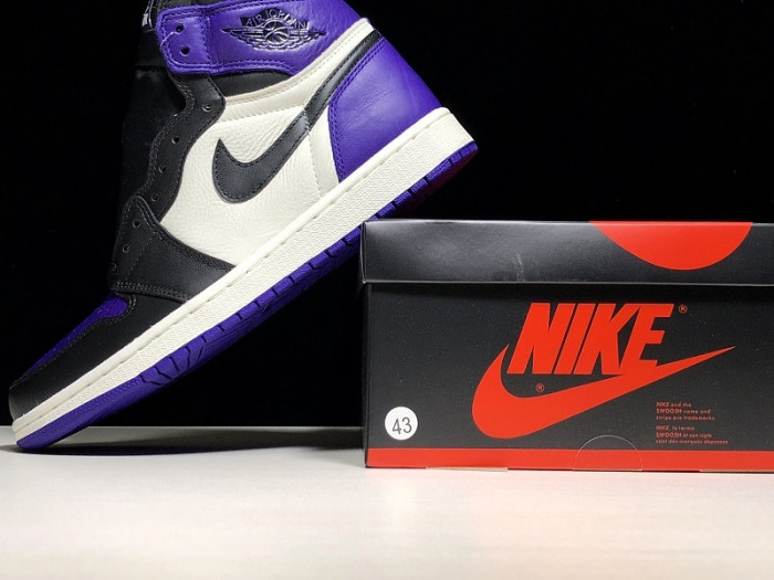 AIR JORDAN 1 RETRO HIGH OG "COURT PURPLE" 555088-501