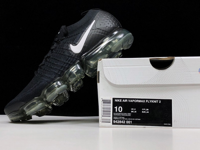 Air VaporMax 2 Black White 942842-001