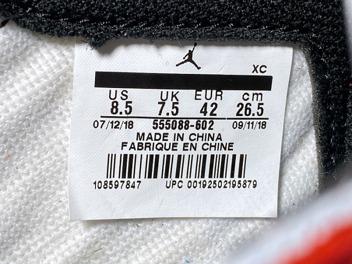 JORDAN 1 RETRO HIGH SPIDER-MAN ORIGIN STORY - 555088-602