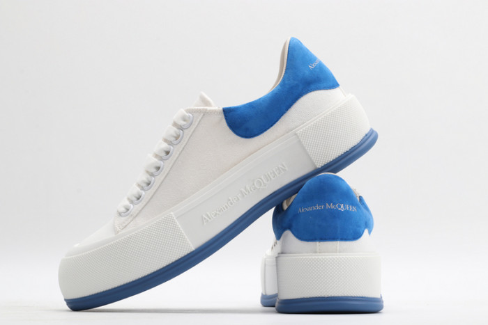 Alexander McQueen sole sneakers blue