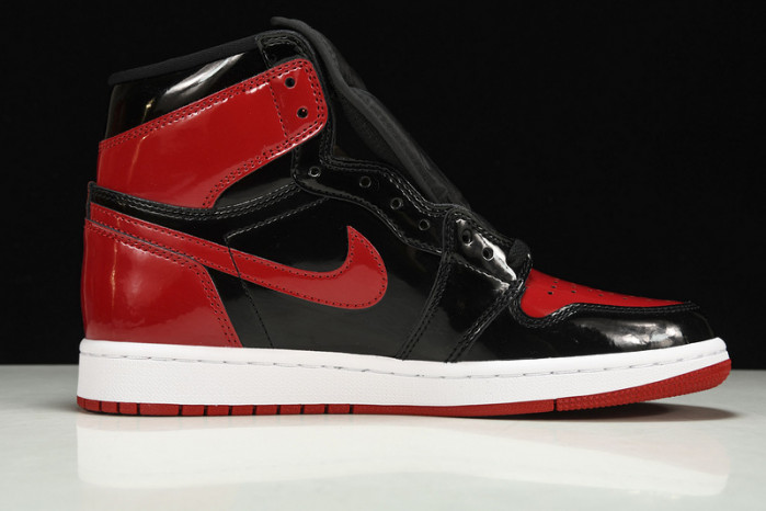 AIR JORDAN 1 BRED PATENT LEATHER 555088-063
