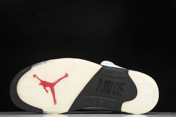 Jordan 5 Retro Fire Red Silver Tongue (2020) DA1911-102