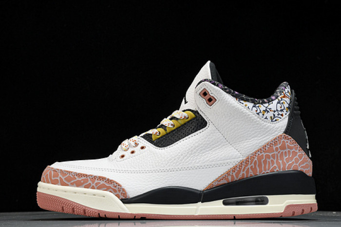 AIR JORDAN 3 RETRO "Red Stardust" 441140-100