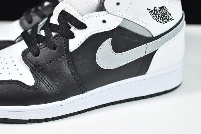 Jordan 1 Mid White Shadow - 554724-073