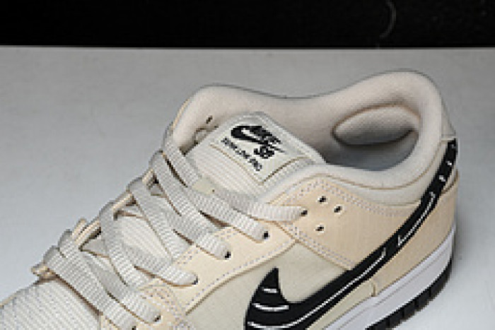 Albino & Preto x NK Dunk SB Low Pro QS“Pearl White” FD2627-300