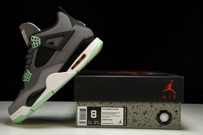 Air Jordan 4 Green glow 308497-033