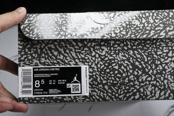 Air Jordan 3 Retro “Cool Rrey” DC8532-012