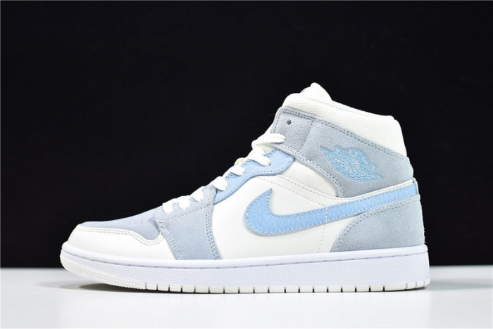 Jordan 1 Mid Mixed Textures Blue DA4666-100