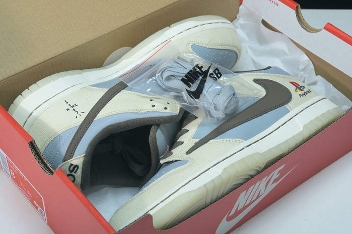 Travis Scott x PlayStation x Nike Dunk Low PS5