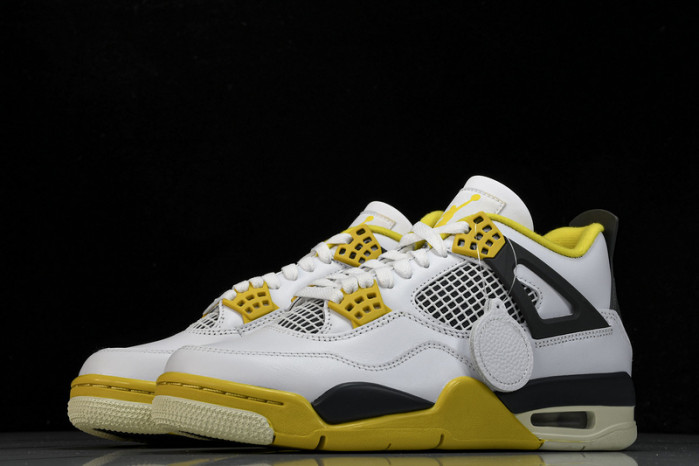 AIR JORDAN 4 RETRO "VIVID SULFUR" AQ9129-101