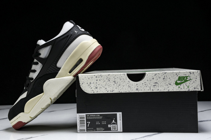Air Jordan 4 RM “Black/Light Bone” RM FQ7939-100