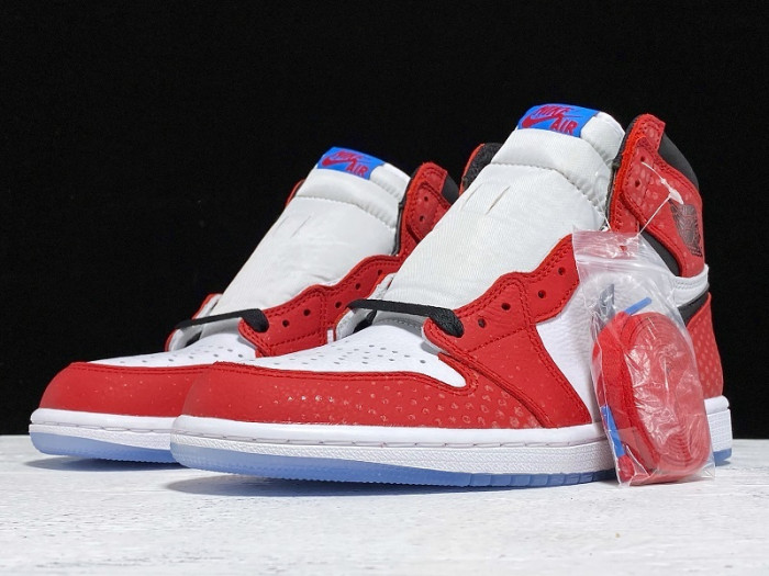JORDAN 1 RETRO HIGH SPIDER-MAN ORIGIN STORY - 555088-602