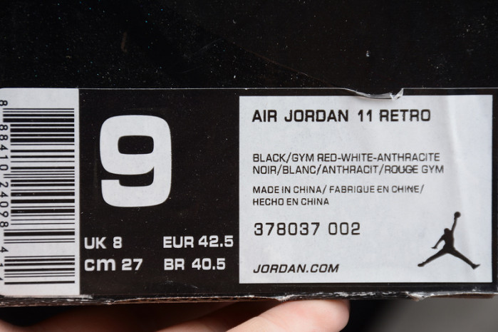 Jordan 11 Retro 72-10 378037-002