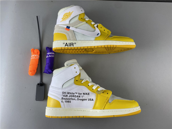 OH X Air Jordan 1 Yellow (AQ0818-149)