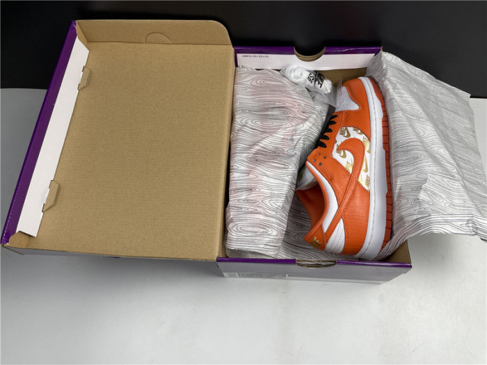 Nike SB Dunk Low White tangerine DH3228-181