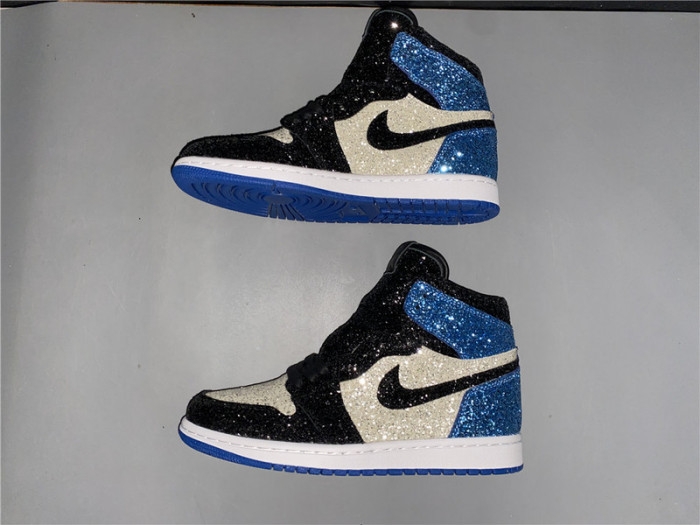 Cole-p600 Fragment Design x Air Jordan 1“ Glitter” CK5566-400