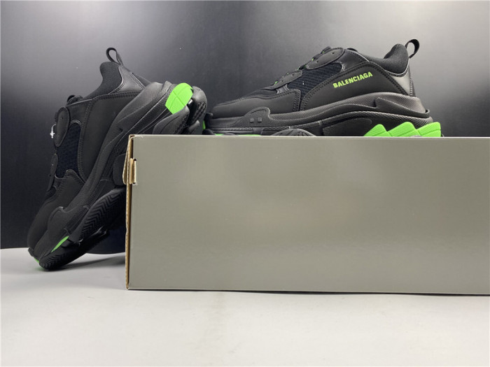 blen triple s black and green Ba*len*cia*ga 541624 w09ol 399