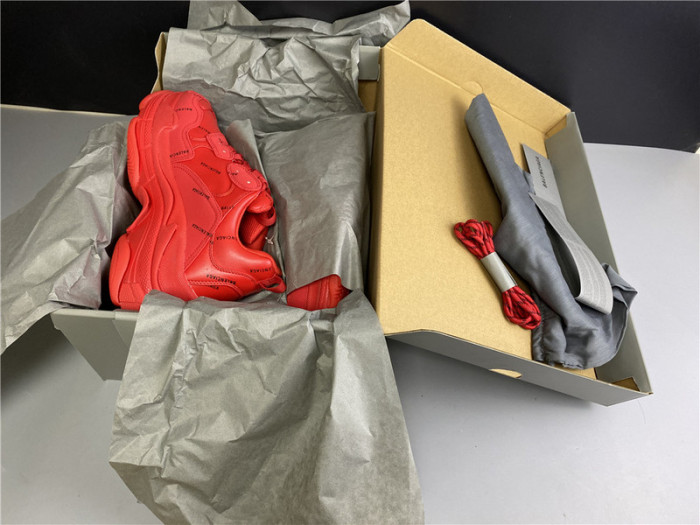 blen triple s red Ba*len*cia*ga letter 541624 w09ol 380