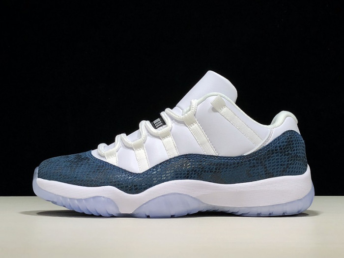 Jordan 11 Retro Low Snake Navy (2019)-CD6846-102