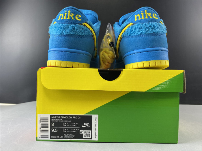 Grateful Dead x Nike SB Dunk Low “Blue Bear” CJ5378-400