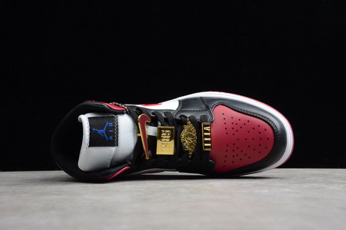 Jordan 1 Mid SE Black Dark Beetroot (W) CZ4385-016