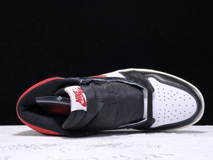 JORDAN 1 RETRO HIGH BLACK GYM RED 555088-061