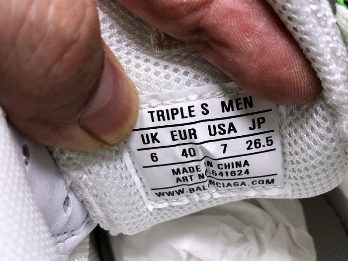 BLEN Triple S Clear Sole Rainbow 5416247 W09E1 1895