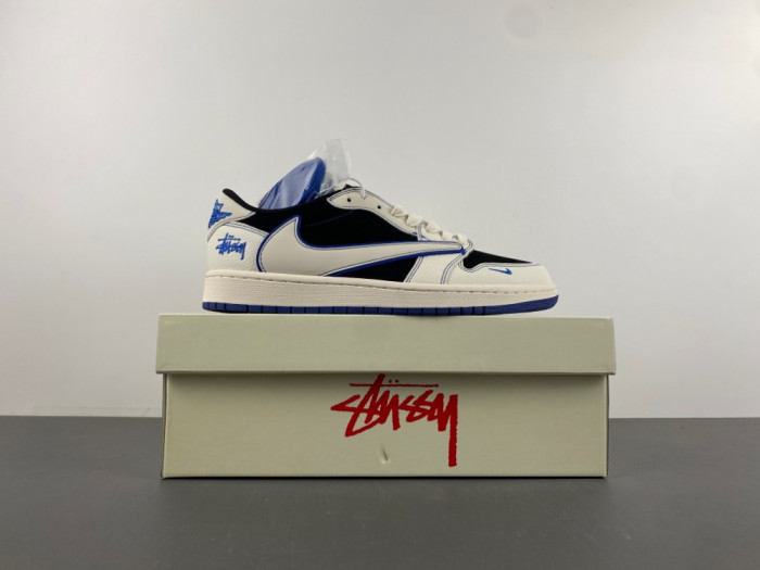 Fragment x Travis Scott x Supreme x Air Jordan 1 Low SJ2068-127