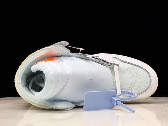 OH AIR JORDAN 1 RETRO HIGH WHITE AQ0818-100