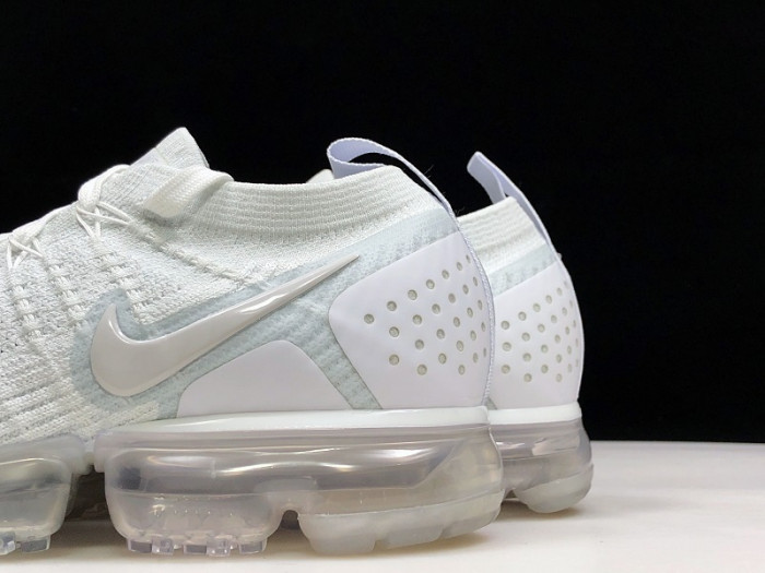 Air VaporMax Flyknit 2 White Vast Grey 942842-105