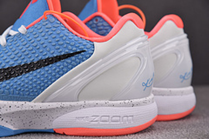 NK Zoom Kobe 6 Protro Whiteorchidee Nouvel DJ5437-020