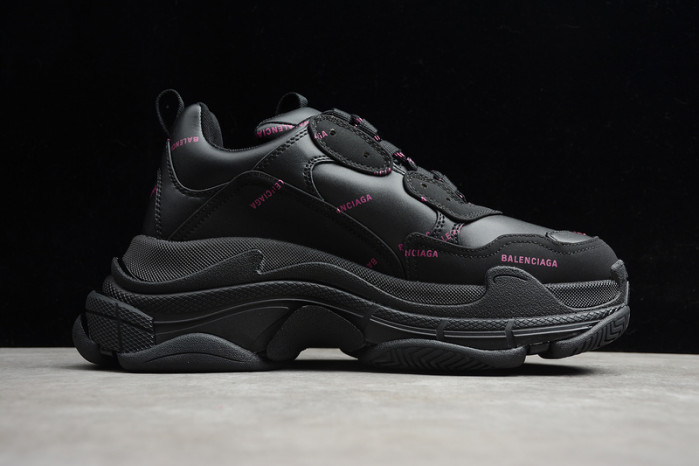 best Ba*len*cia*ga triple s black puink 524039 w2fa1 7635 shoes