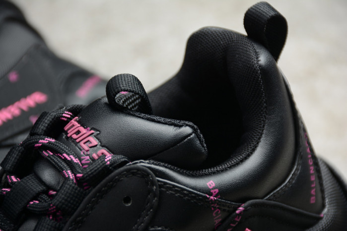 best Ba*len*cia*ga triple s black puink 524039 w2fa1 7635 shoes